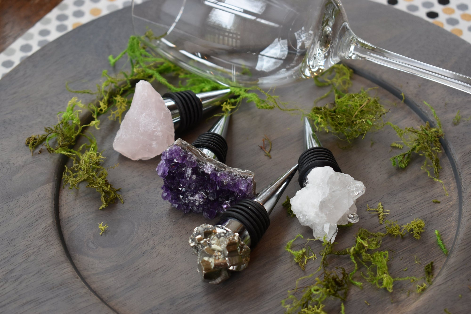 Gemstone Bottle Stoppers