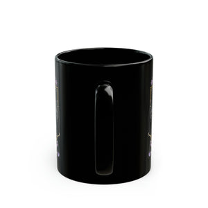 Always Guided & Protected Black Mug