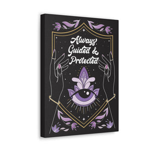 Always Guided & Protected Canvas Gallery Wraps