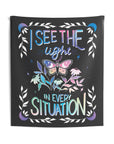 I See the Light in Every Situation Tapestry