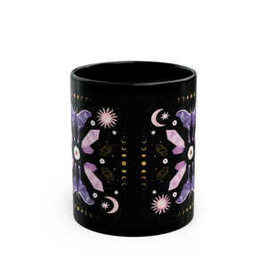 Purple Crystal Moth Mug