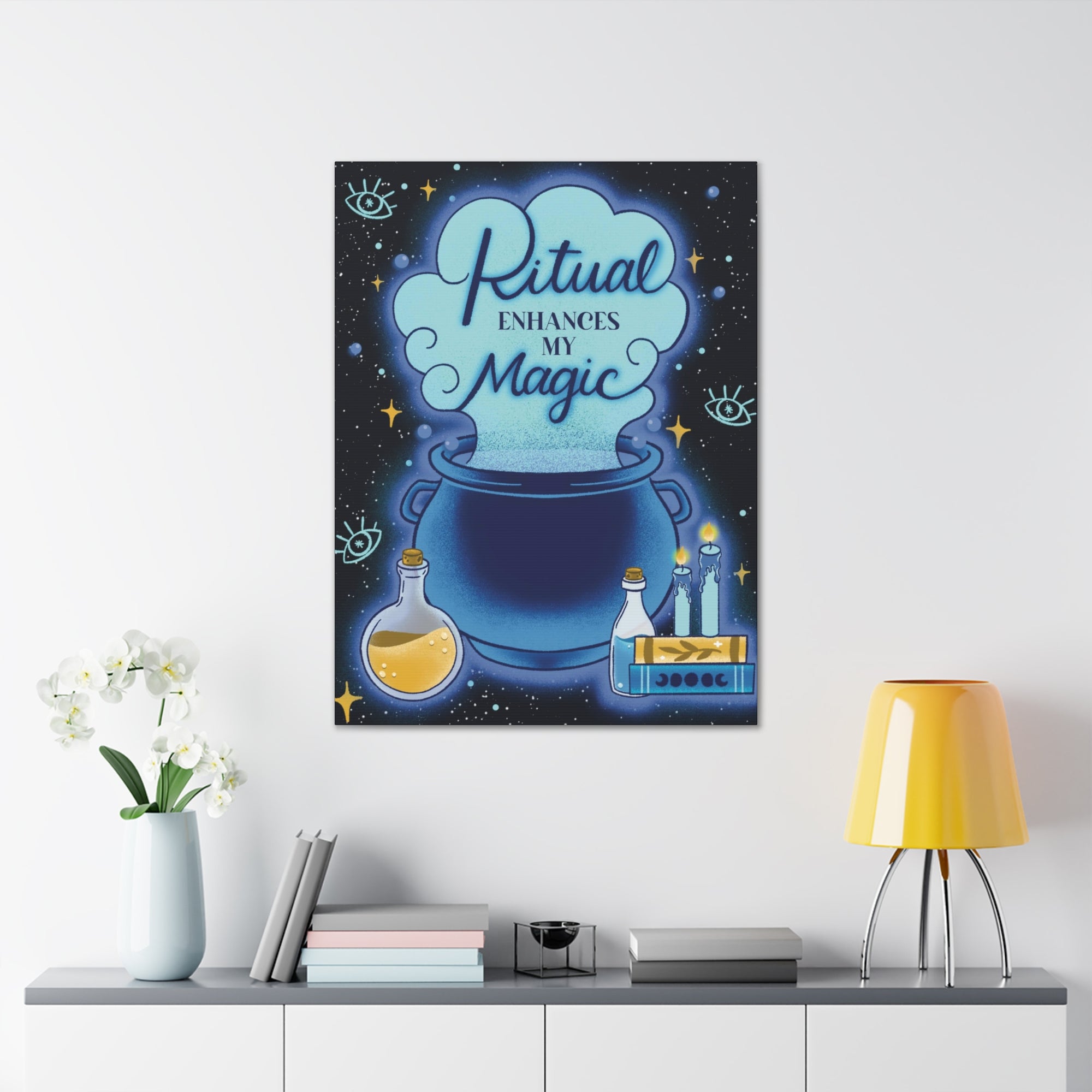 Ritual Enhances My Magic Canvas Gallery Wraps