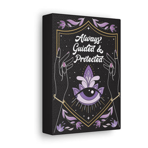 Always Guided & Protected Canvas Gallery Wraps