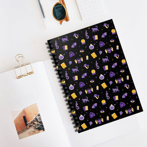 Cozy Witch Spiral-Bound Journal