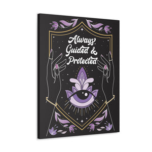 Always Guided & Protected Canvas Gallery Wraps