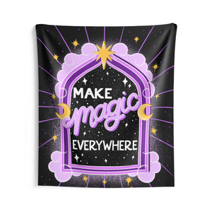 Make Magic Everywhere Tapestry