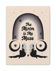 The Moon is My Muse Canvas Gallery Wraps