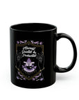 Always Guided & Protected Black Mug