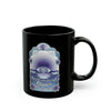 Tap Into Your Higher Purpose Black Mug