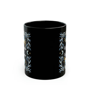 Refresh & Renew Black Mug