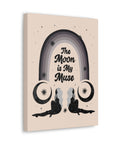 The Moon is My Muse Canvas Gallery Wraps