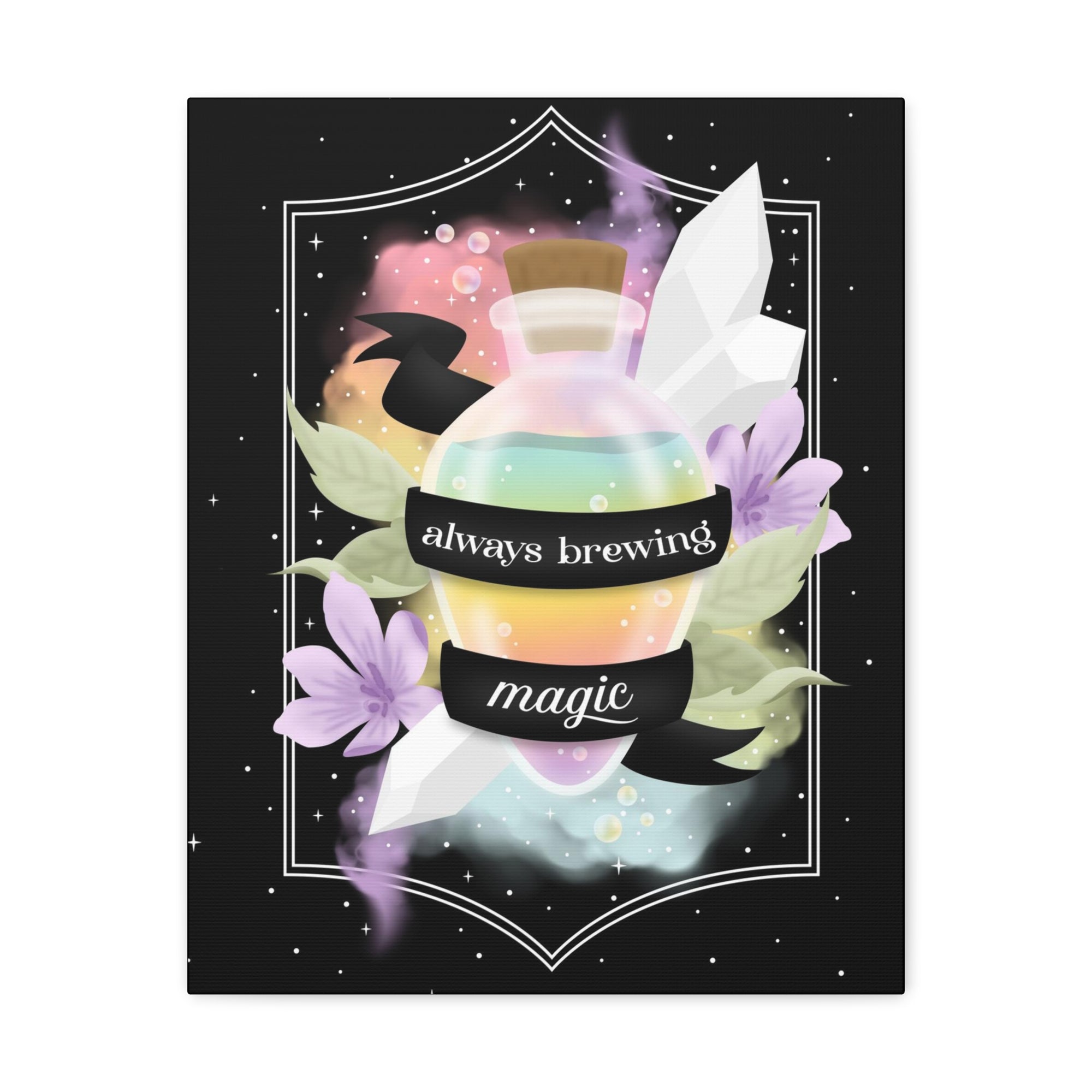 Always Brewing Magic Canvas Gallery Wraps