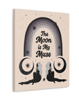 The Moon is My Muse Canvas Gallery Wraps