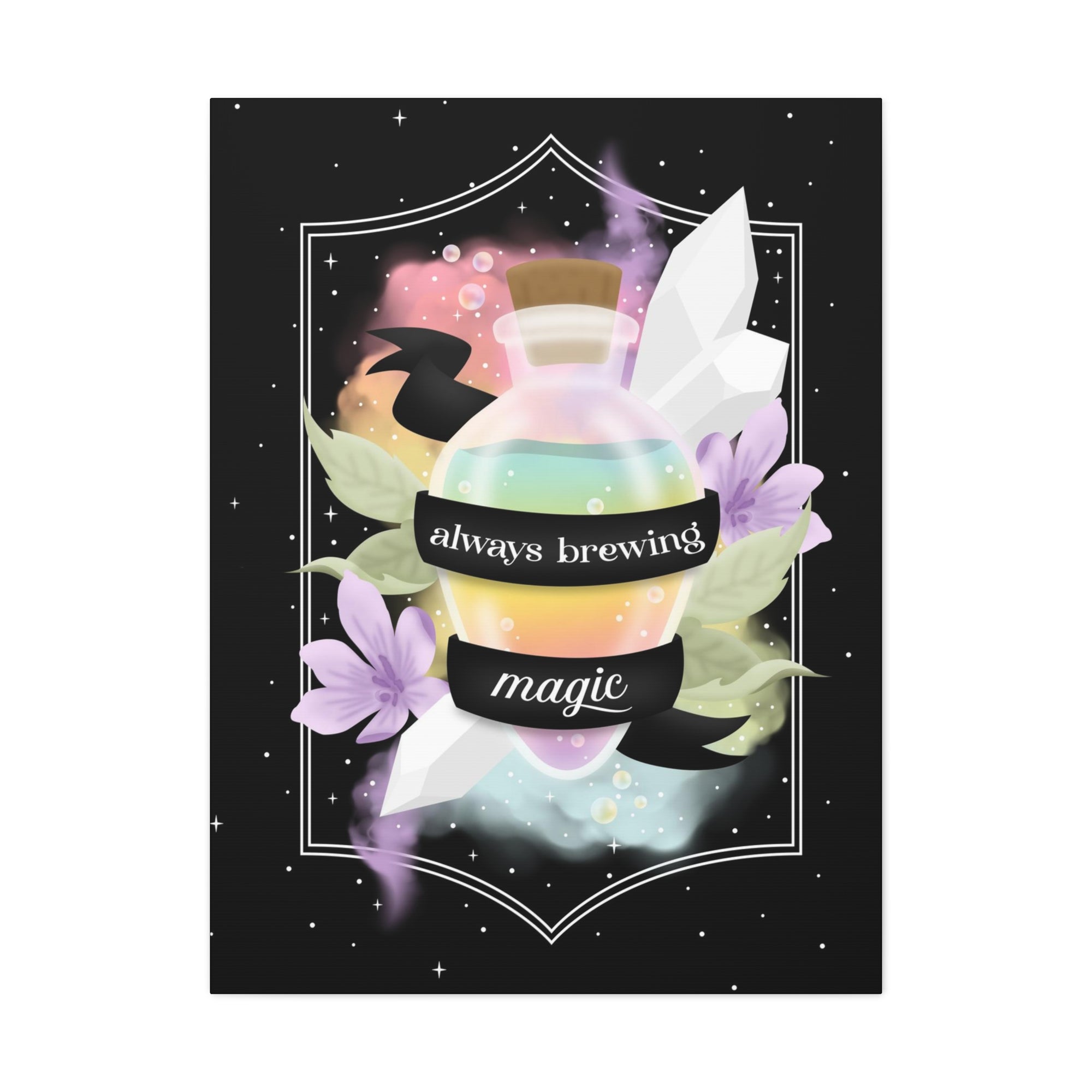 Always Brewing Magic Canvas Gallery Wraps