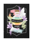 Always Brewing Magic Canvas Gallery Wraps