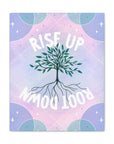 Rise Up Root Down Tree Canvas Gallery Wraps