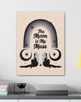 The Moon is My Muse Canvas Gallery Wraps