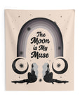 The Moon is My Muse Tapestry