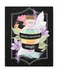 Always Brewing Magic Canvas Gallery Wraps