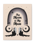 The Moon is My Muse Canvas Gallery Wraps