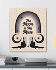 The Moon is My Muse Canvas Gallery Wraps