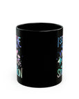 I See the Light in Every Situation Black Mug