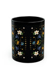 Blue Floral Mug