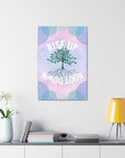 Rise Up Root Down Tree Canvas Gallery Wraps