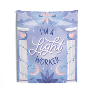 I'm a Light Worker Tapestry