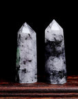 Tourmalinated Quartz Points