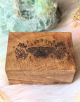 Fairy Fortune Mango Wood Box available at Goddess Provisions