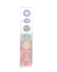 Chakra Engraved Selenite Bar