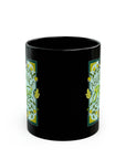 Abundance Flows to Me Black Mug