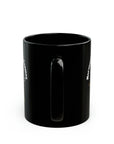 Harmonize With the Cosmos Black Mug