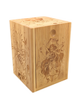 Elemental Goddesses Wooden Bamboo Altar Box available at Goddess Provisions