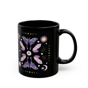 Purple Crystal Moth Mug