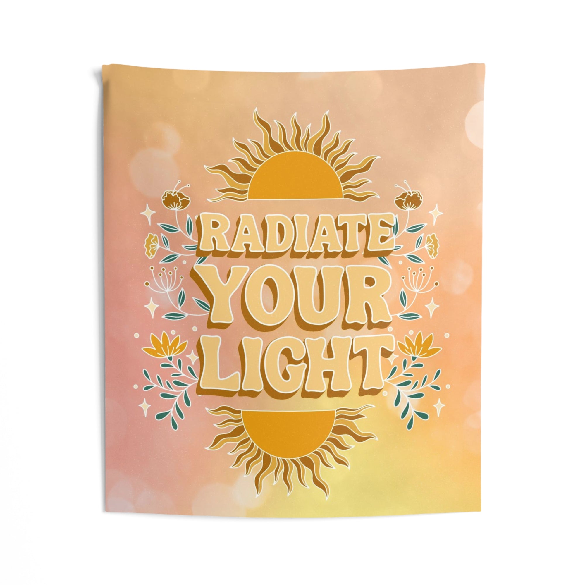 Radiate Your Light Tapestry