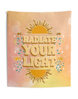 Radiate Your Light Tapestry