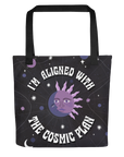 I'm Aligned With The Cosmic Plan Tote Bag