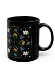 Blue Floral Mug