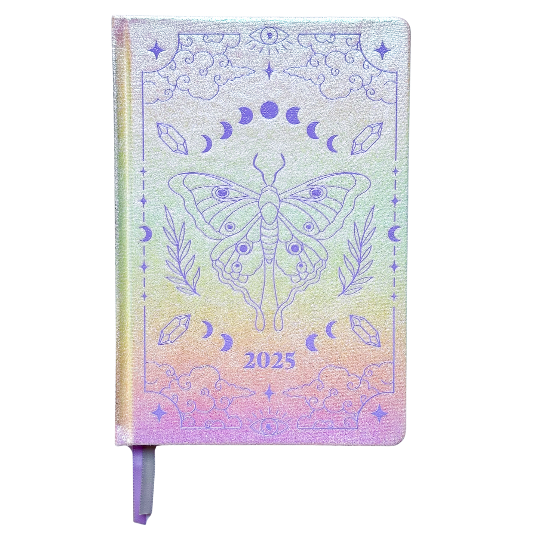 2025 Lunar Insights Planner - many moons lunar planner 2025 - Goddess Provisions