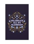 I Celebrate All My Blessings Canvas Gallery Wraps