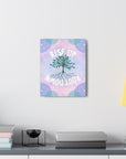 Rise Up Root Down Tree Canvas Gallery Wraps