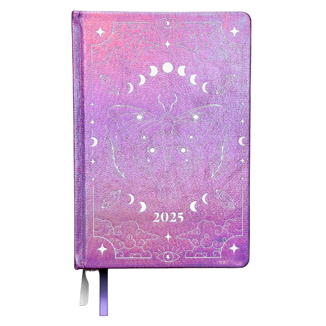 2025 Lunar Insights Planner - many moons lunar planner 2025 - Goddess Provisions