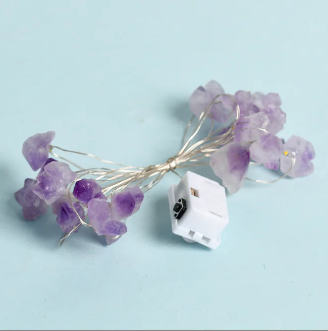 Amethyst Fairy Lights