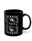 Refresh & Renew Black Mug