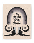 The Moon is My Muse Canvas Gallery Wraps