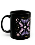 Purple Crystal Moth Mug