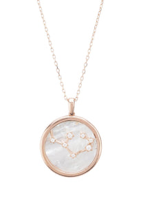 Sagittarius Mother Of Pearl Constellation Necklace