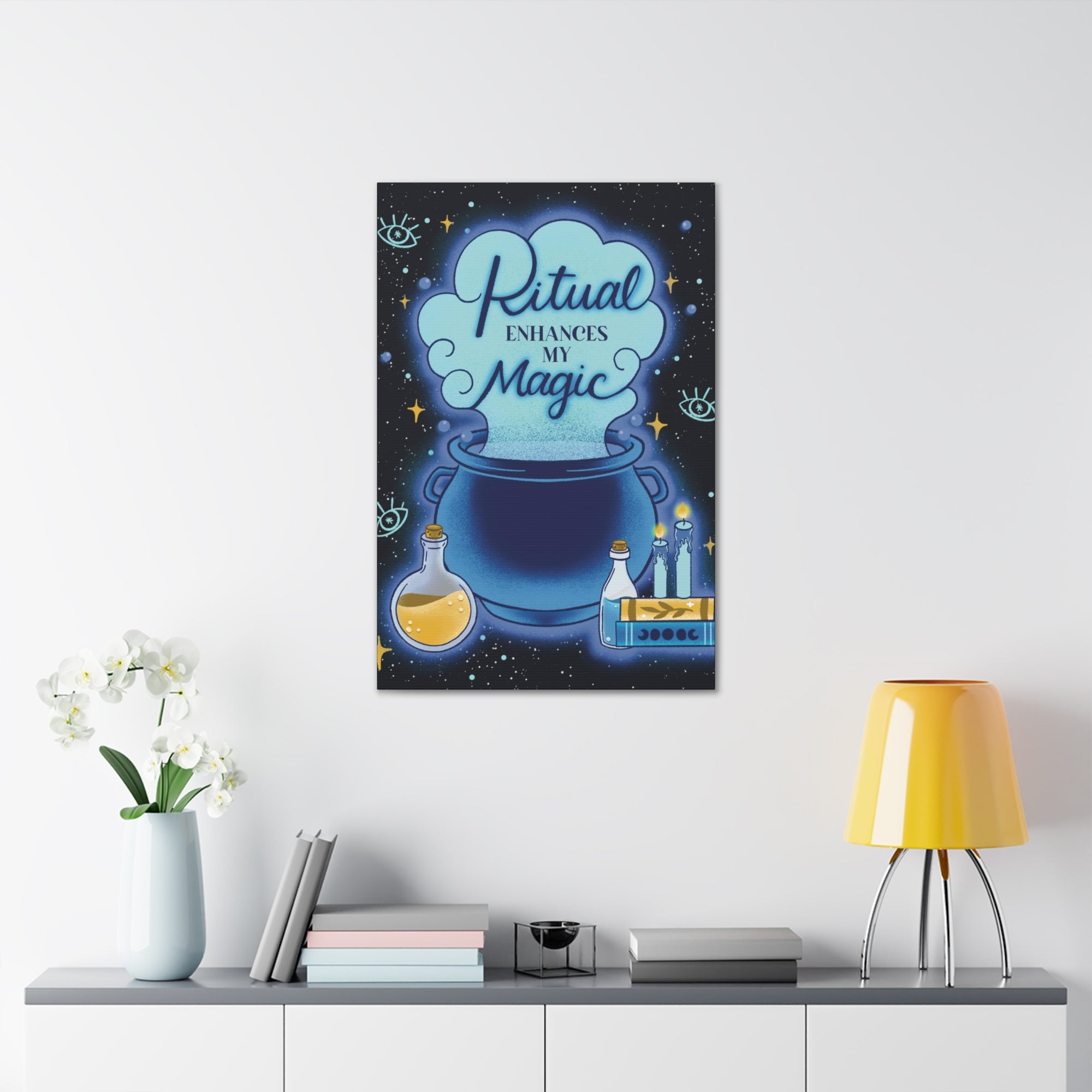 Ritual Enhances My Magic Canvas Gallery Wraps